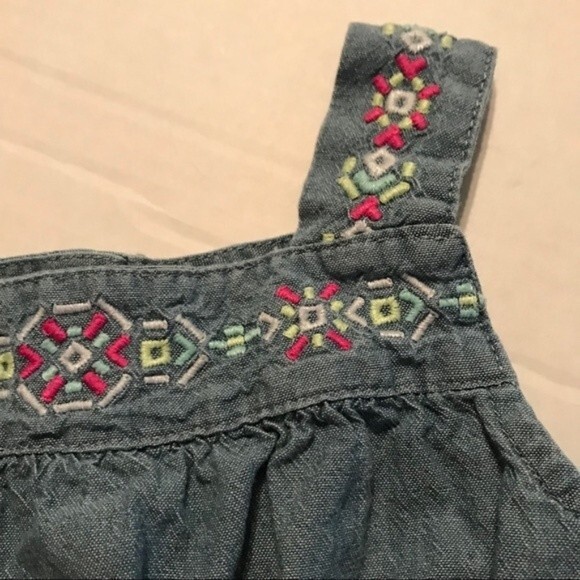 CARTER'S FIRST IMPRESSIONS 18 Month Bundle Dress Tops NWT Blue Pink White Cotton - Picture 6 of 16